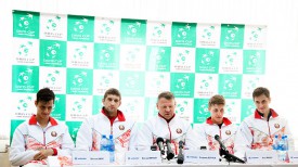 Команда Беларуси по теннису. Фото Белорусской теннисной федерации