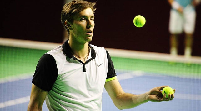 Егор Герасимов. Фото Белорусской федерации тенниса
