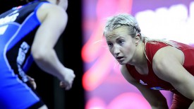 Финальный поединок между Ириной Курочкиной и Софией Маттсон. Фото официального сайта соревнований