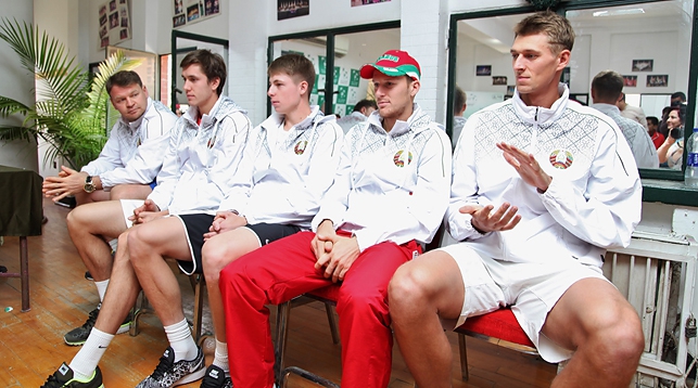 Сборная Беларуси. Фото Белорусской федерации тенниса