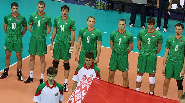 Мужская сборная Беларуси. Фото Белорусской федерации волейбола