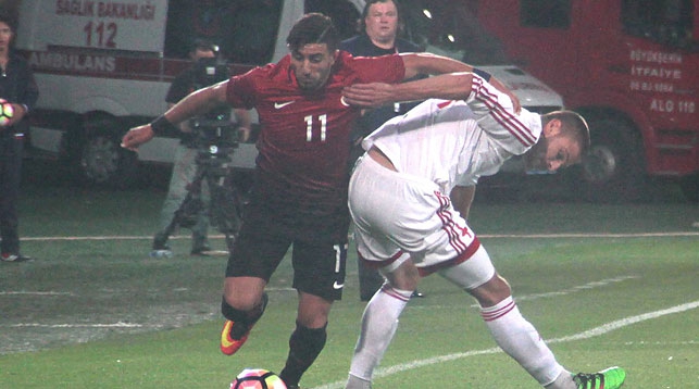 Во время матча. Фото федерации футбола Турции