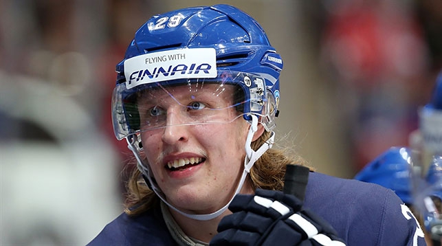 Патрик Лайне. Фото IIHF