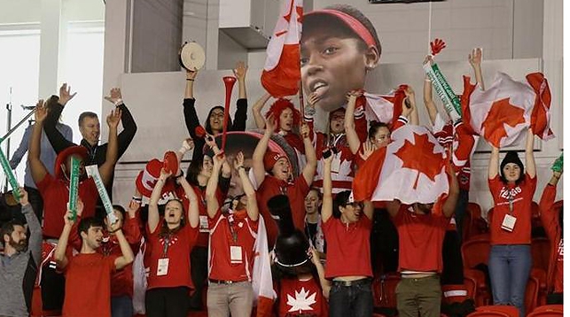 Болельщики канадской команды. Фото официального сайта Кубка Федераций