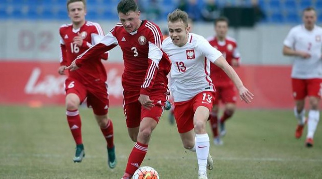 Во время матча Польша - Беларусь