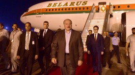 Александр Лукашенко прибыл в Индию