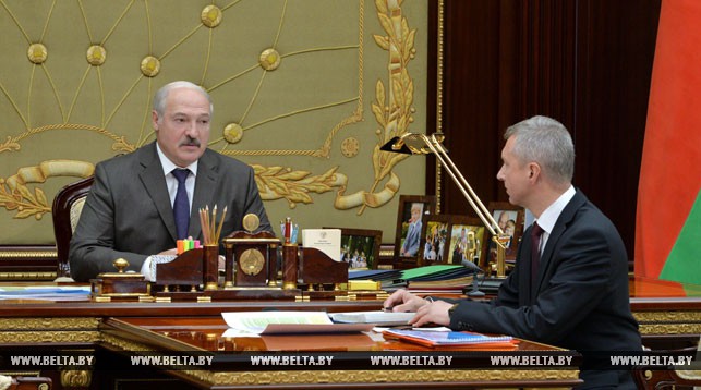 Александр Лукашенко и Владимир Колтович