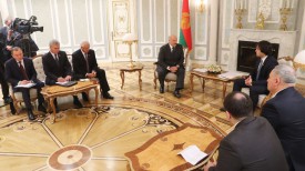 Александр Лукашенко и Ираклий Кобахидзе