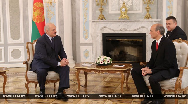Александр Лукашенко и Рикардо Менендес