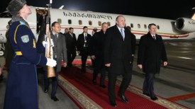 Георгий Маргвелашвили прибыл с официальным визитом в Беларусь