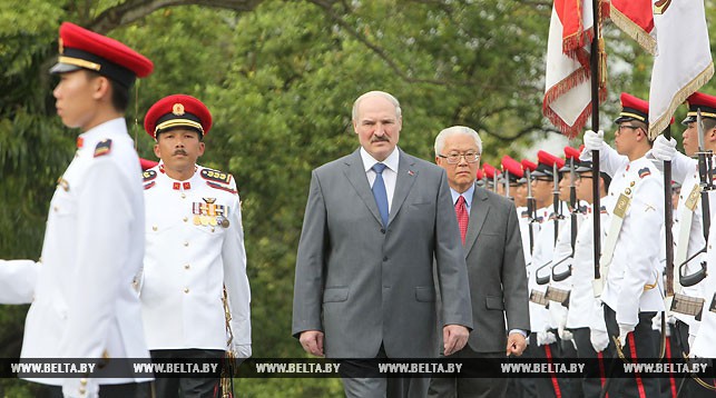 Александр Лукашенко и Тони Тан Кенг Ям. Фото из архива