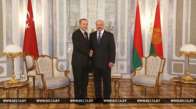 Реджеп Тайип Эрдоган и Александр Лукашенко. Фото из архива