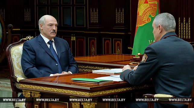 Александр Лукашенко и Игорь Шуневич