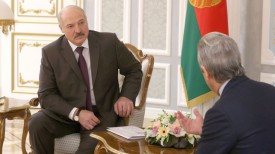 Александр Лукашенко и Андреа Ригони