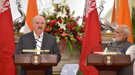 Александр Лукашенко и Нарендра Моди