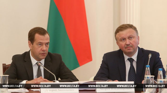 Дмитрий Медведев и Андрей Кобяков. Фото из архива