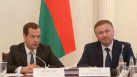 Дмитрий Медведев и Андрей Кобяков. Фото из архива