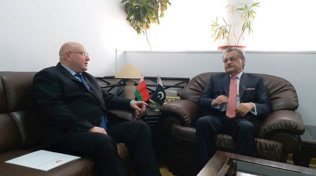 Во время встречи. Фото посольства Беларуси в Пакистане