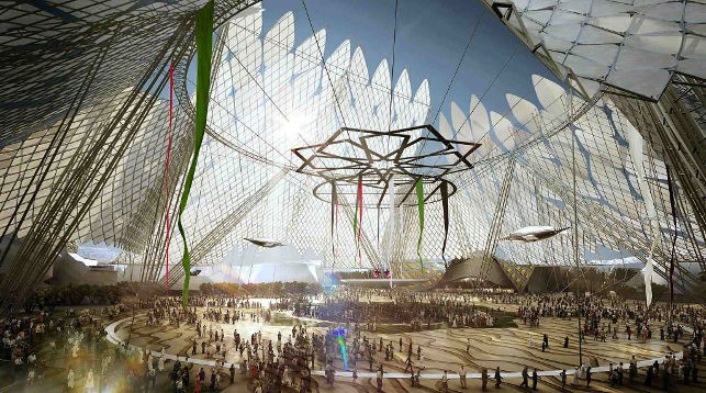 Проект выставочного павильона Экспо-2020 в Дубае