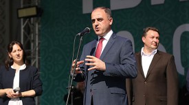 Мэр Тбилиси Давид Нармания на фестивале &quot;Тбилисоба Боржоми 2017&quot;