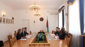 Во время встречи. Фото с сайта Верховного суда Республики Беларусь