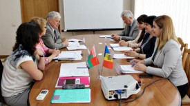 Во время встречи. Фото Министерства труда, социальной защиты и семьи Молдовы