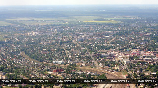 Бобруйск с высоты птичьего полета. Фото из архива