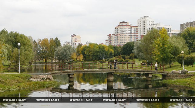 В парке им. Павлова. Фото из архива