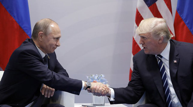 Владимир Путин и Дональд Трамп. Фото ТАСС
