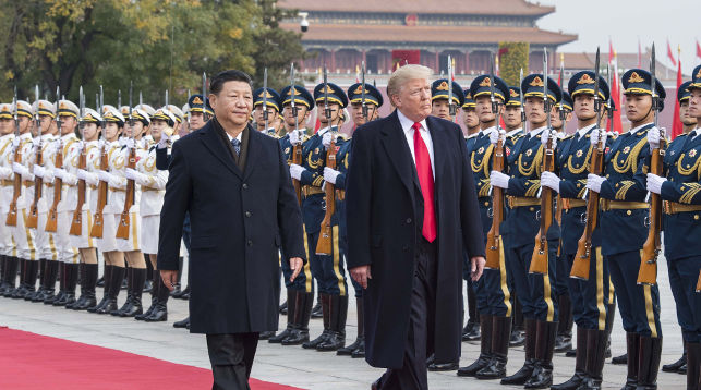 Си Цзиньпин и Дональд Трамп. Фото Синьхуа - БЕЛТА