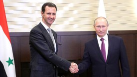 Башар Асад и Владимир Путин. Фото ТАСС - Администрация Президента России
