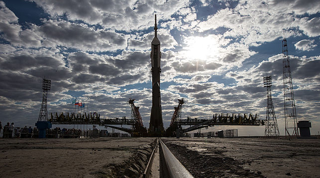 Стартовая площадка космодрома "Байконур". Фото ТАСС