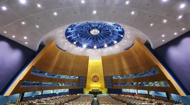 Генеральная ассамблея ООН в Нью-Йорке
