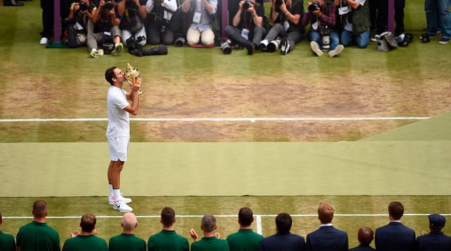Роджер Федерер. Фото официального сайта Уимблдона
