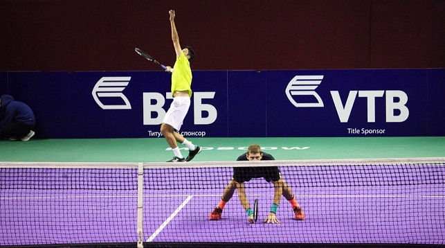 Максим Мирный и Филипп Освальд. Фото Белорусской теннисной федерации