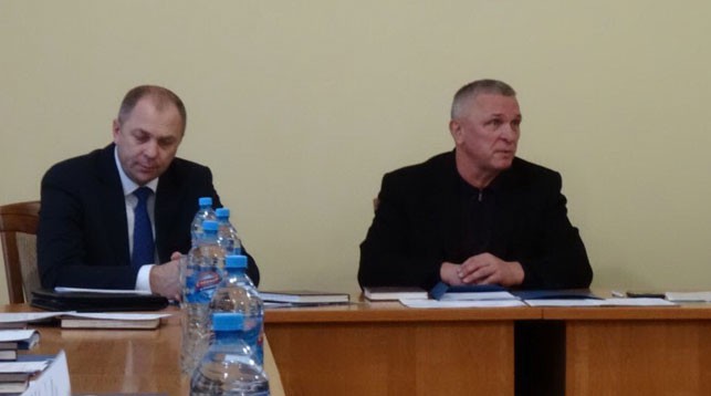 Иван Носкевич и Владимир Коноплев во время заседания. Фото БФГ