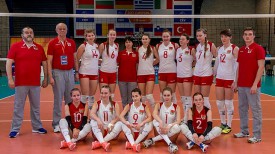 Юниорская сборной Беларуси по волейболу (U-18). Фото НОК Беларуси