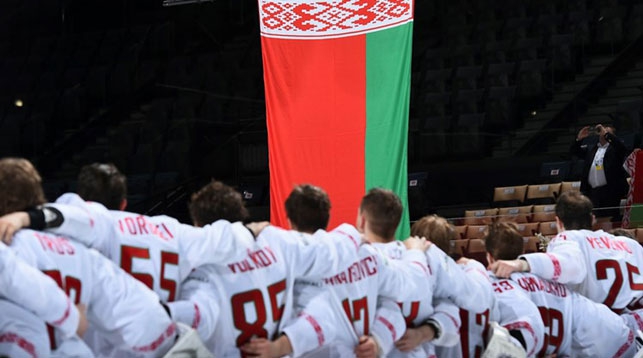 Сборная Беларуси. Фото IIHF