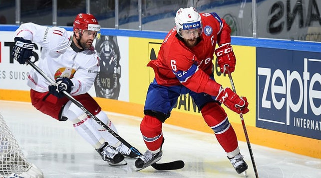 Во время матча. Фото IIHF