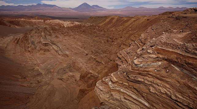 Лунная долина в пустыне Атакама в Чили. Фото AP