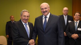 Рауль Кастро и Александр Лукашенко. Фото из архива