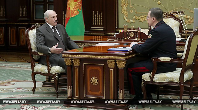Александр Лукашенко и Андрей Швед