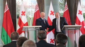 Александр Лукашенко и Гиоргий Маргвелашвили