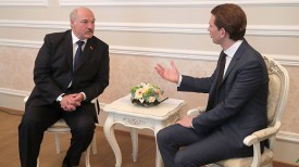 Александр Лукашенко и Себастьян Курц. Фото из архива