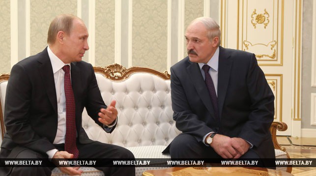 Владимир Путин и Александр Лукашенко. Фото из архива