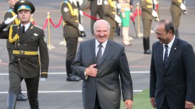 Президент Беларуси Александр Лукашенко и премьер-министр Узбекистана Абдулла Арипов