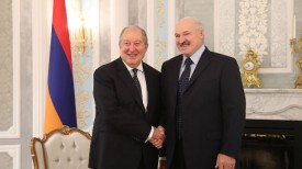 Армен Саркисян и Александр Лукашенко