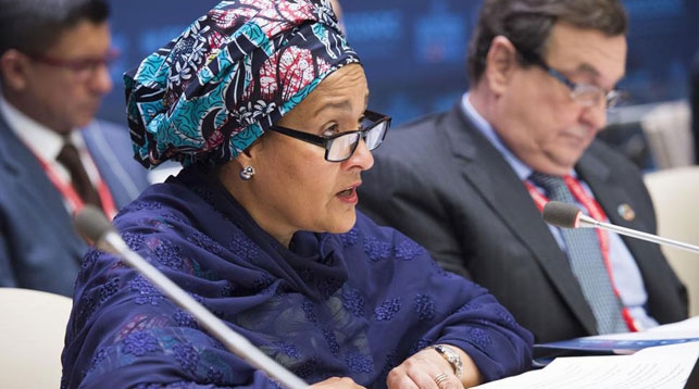 Амина Мохаммед. Фото с сайта Центр новостей ООН
