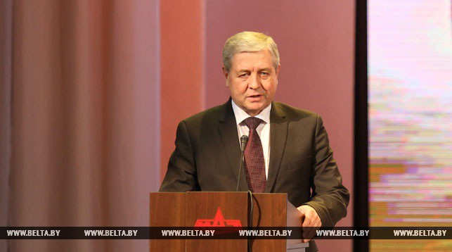 Владимир Семашко на торжественном собрании