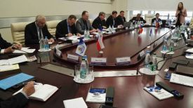 Во время заседания. Фото Министерства энергетики РБ